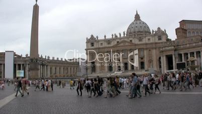 Saint Peter Square, Rome.