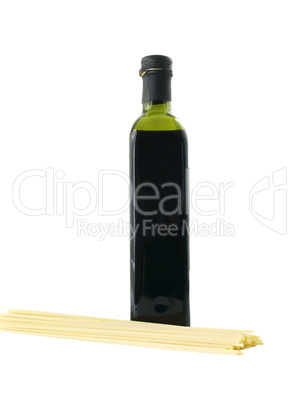 Bottle with Spaghetti