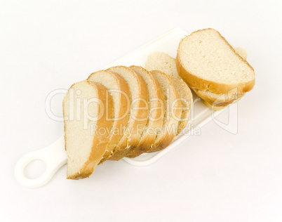 Fresh cut bread