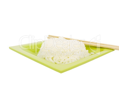 Rice on Plate