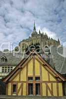 Le Mont-Saint-Michel, Fachwerkhaus