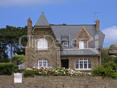 Haus bei Ploumanch, Bretagne
