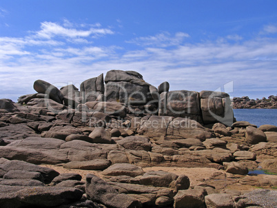 Ploumanac'h, Felsen