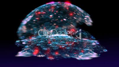 blue looping background d2204D2