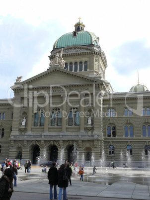 Bundeshaus und Bundesplatz, Bern