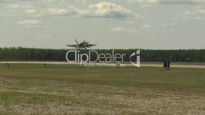 F18 hornet landing