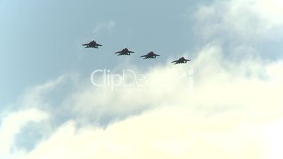 F15 Eagle formation fly