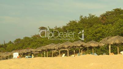 Cuba beach sunset