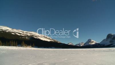 Bow Glacier lake pan