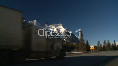 Snow mtn Z to highway truck