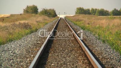 empty rail tracks