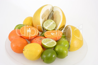Obst auf dem Teller