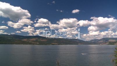 Okanagan Lake, British Columbia, Canada.