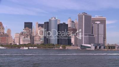 NYC ferry ride NY skyline