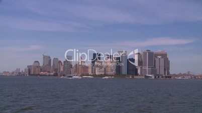 NYC ferry ride NY skyline