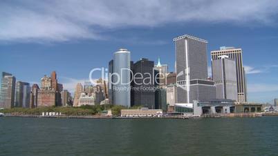 NYC ferry ride look at city