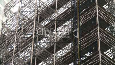 NYC construction site lattice