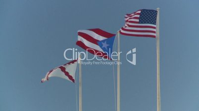 San Juan flags