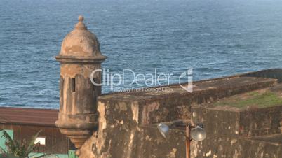 San Juan old town fort turret