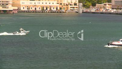 San Juan boats in harbor