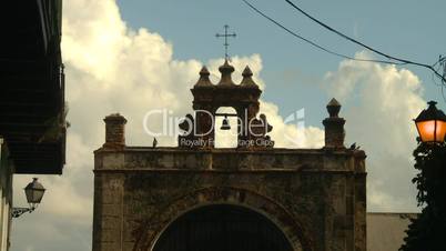 San Juan old town cross gate