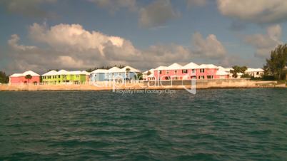 cruising on water pink houses