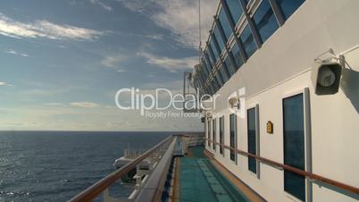 cruise ship open ocean