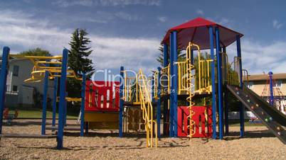 empty kids playground