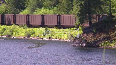 coal train lake