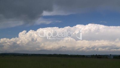distant tstorm and field