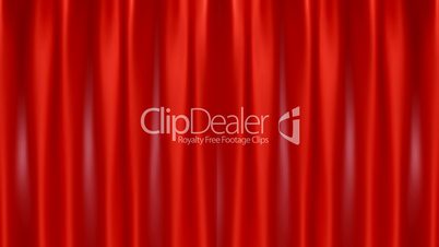 Red Curtain Opening with Alpha Channel HD1080