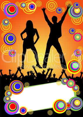 party - disco plakat
