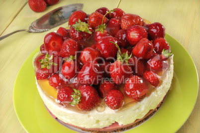 Erdbeertorte