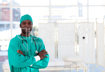 Surgeon in an operating theater