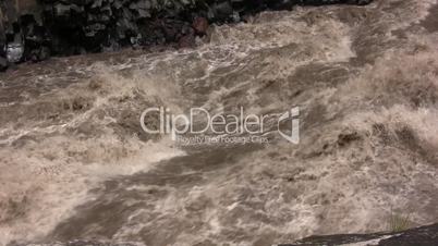Rio Pastaza, Ecuador in flood