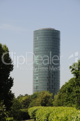 Westhafen-Tower in Frankfurt