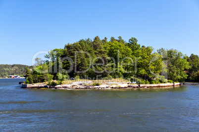 Kleininsel im Stockholm-Archipel,Schweden