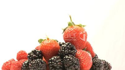 Erdbeeren , Brombeeren und Himbeeren