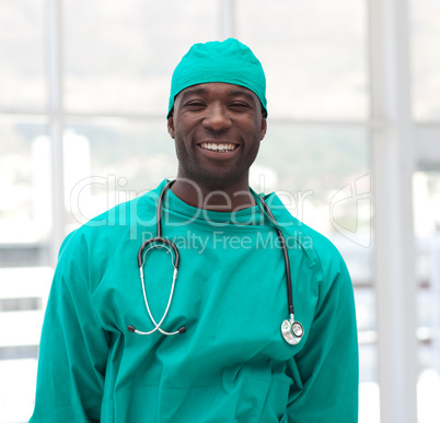 Male Surgeon in a hospital