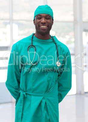 Male Surgeon in a hospital