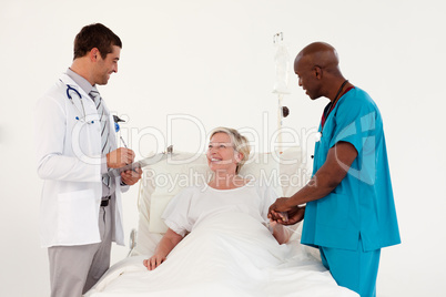 Doctors with a Patient