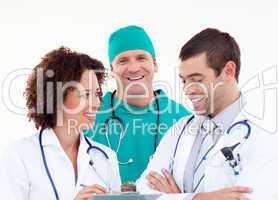 Team of Doctors Working Together