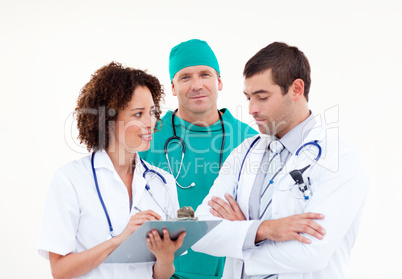 Medical team in Discussion