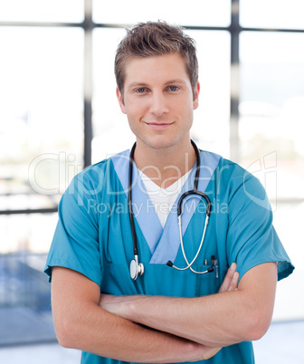 Happy Male Doctor