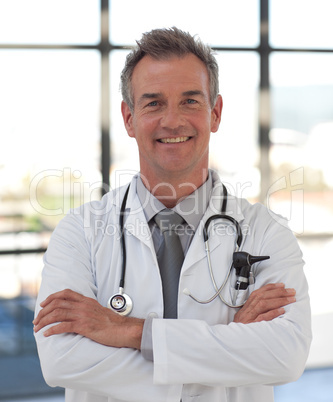 Mature Doctor Smiling