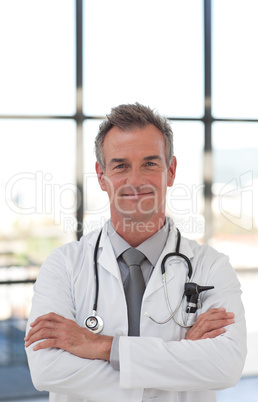 Mature Doctor Smiling