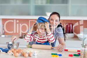 Childhood fun in the kitchen