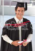 Man Graduating from University