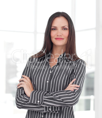 Confident Businesswoman looking at camera