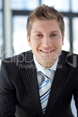 Attractive Smiling Businessman